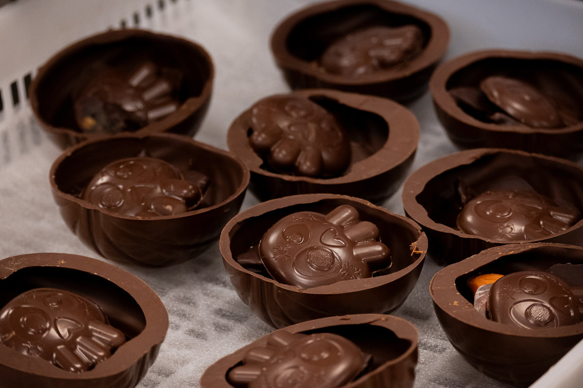 Citrouille en chocolat