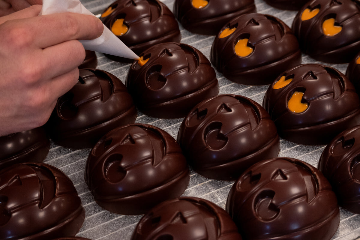 Citrouille en chocolat