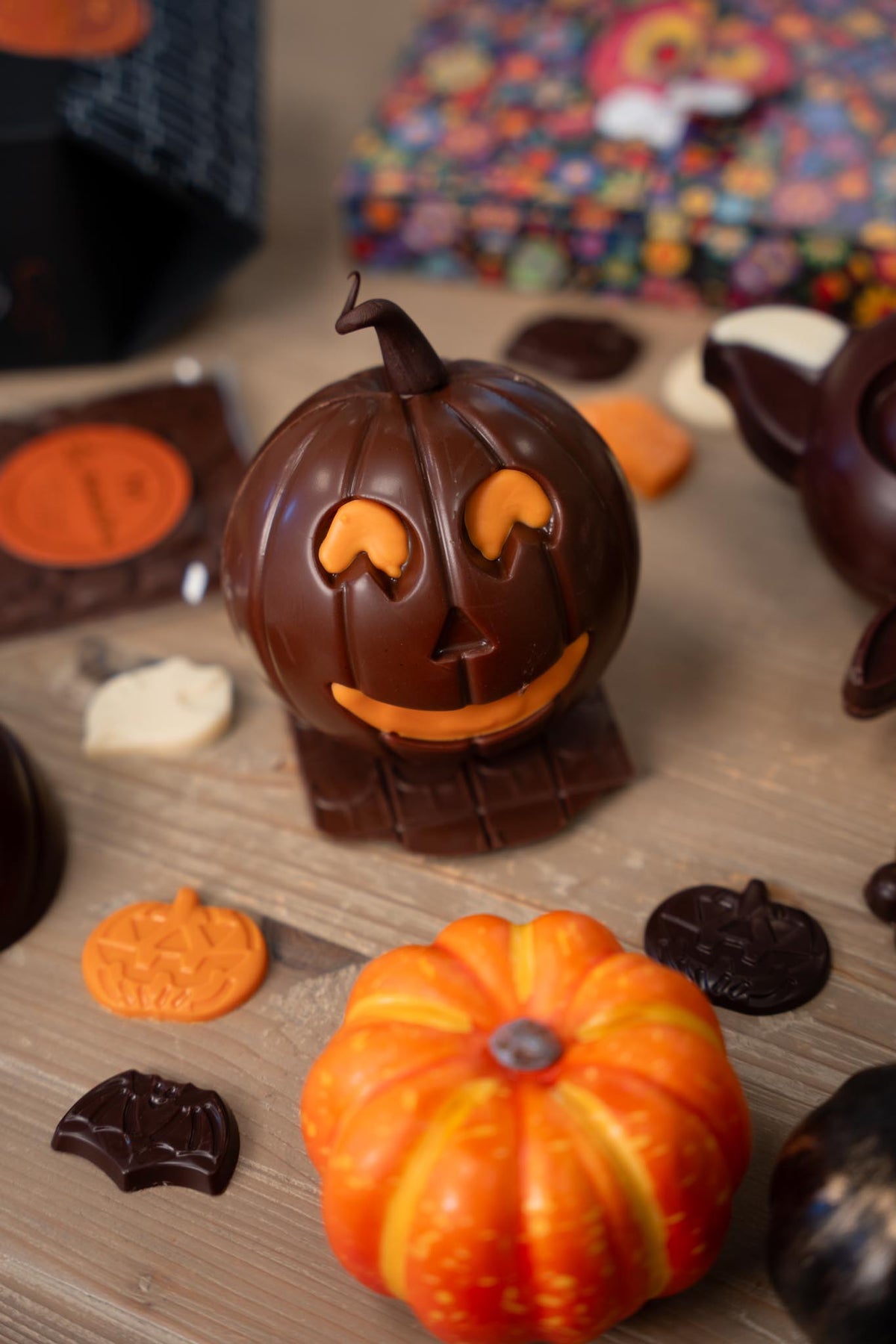 Citrouille en chocolat