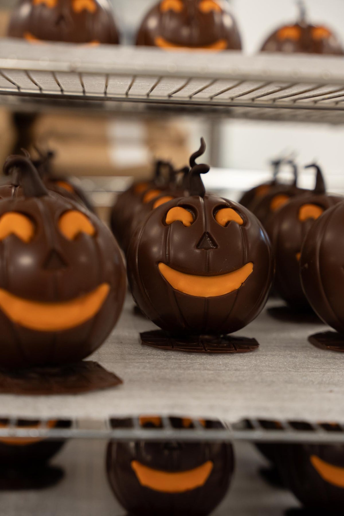 Citrouille en chocolat