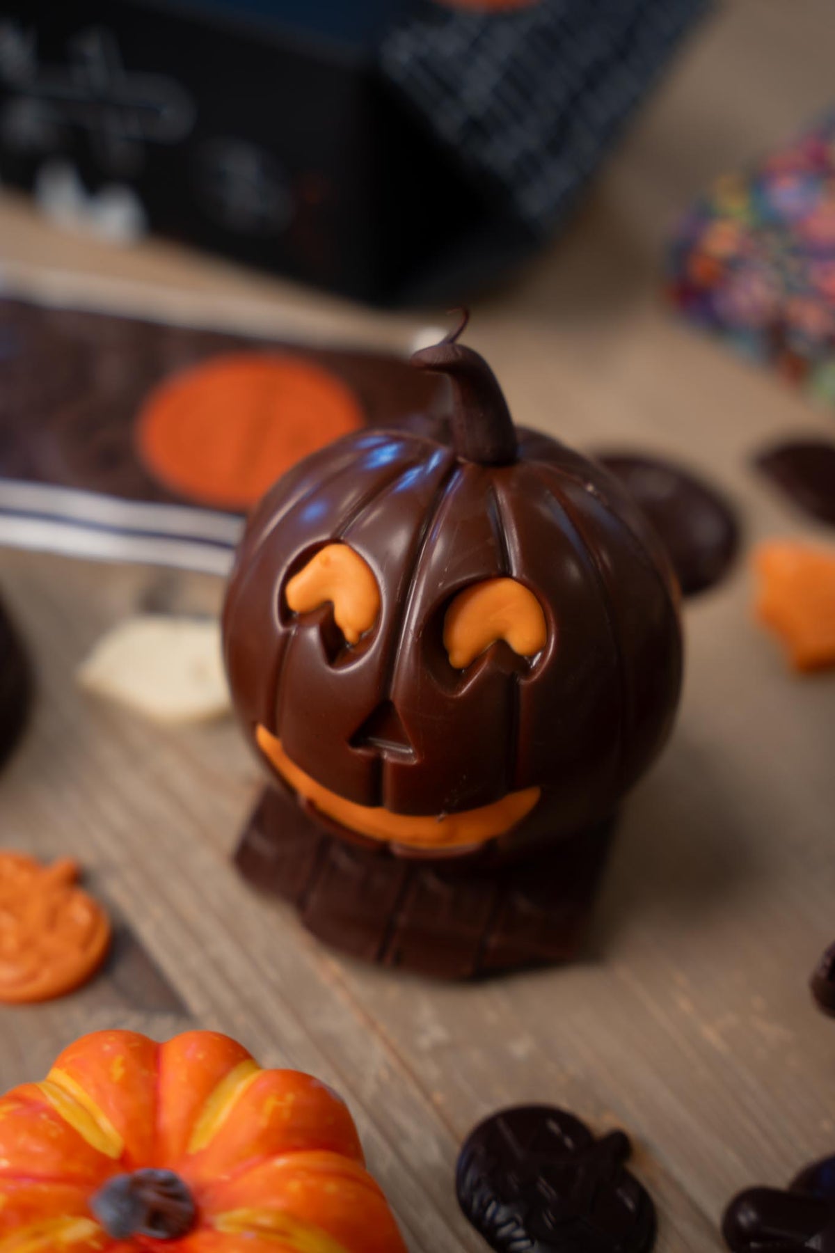 Citrouille en chocolat