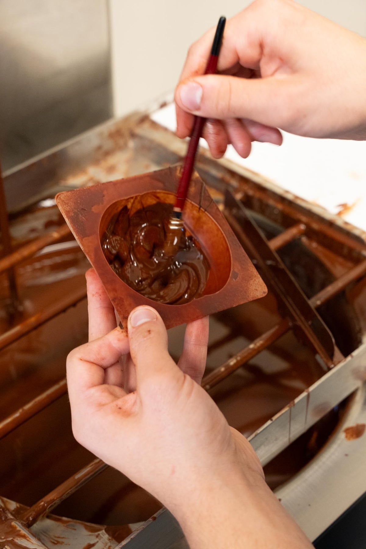 Citrouille en chocolat