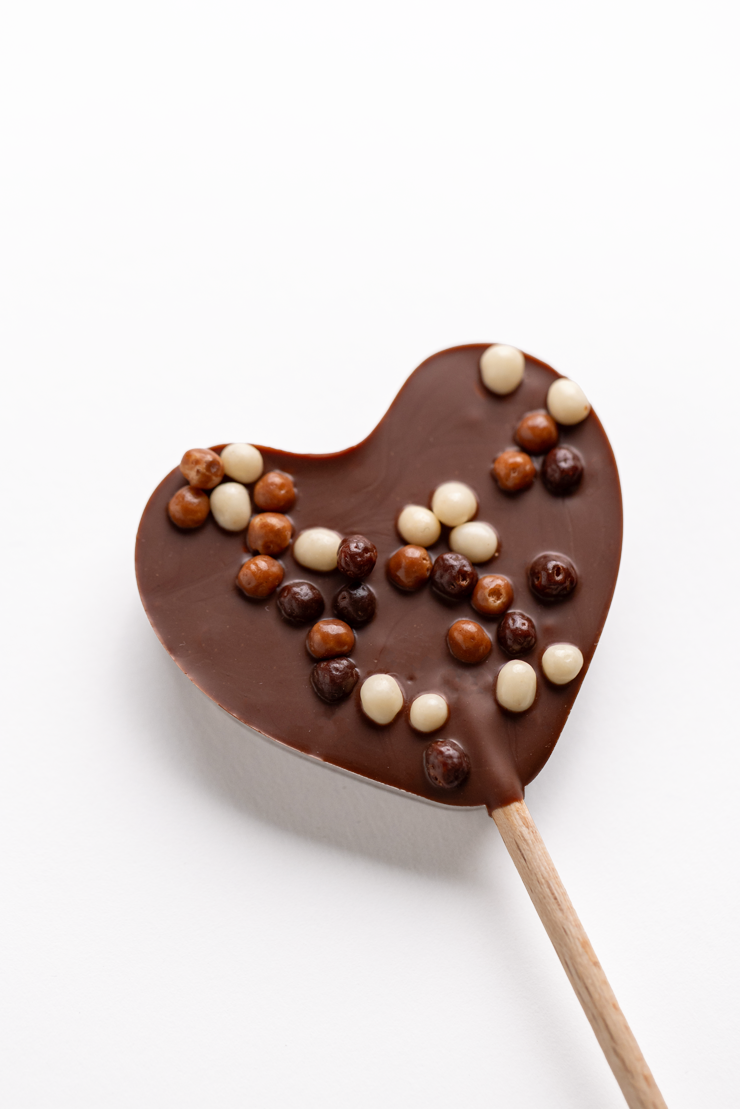 Sucette au chocolat