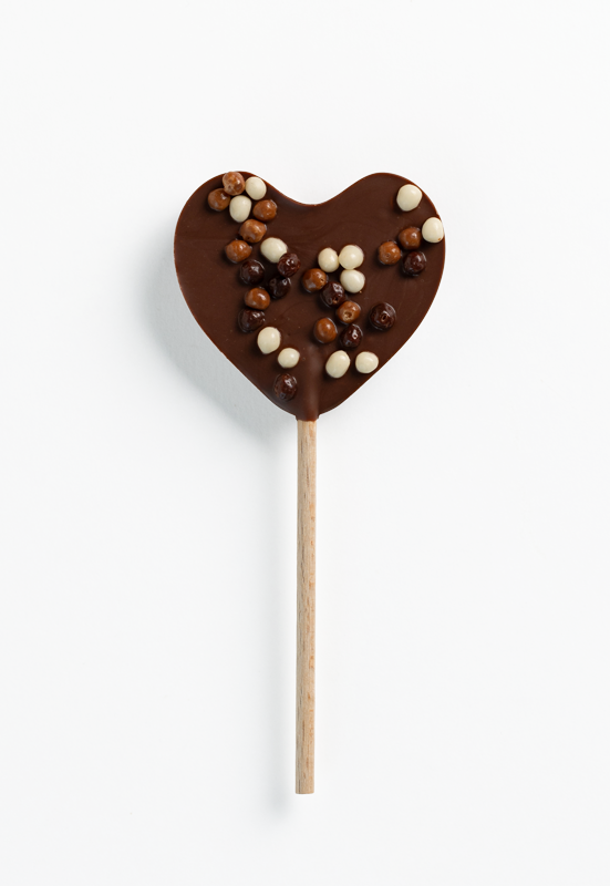 Sucette au chocolat