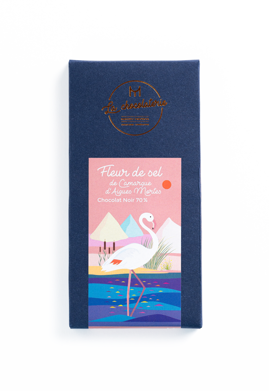 Fleur de sel de Camargue (noir 70%)