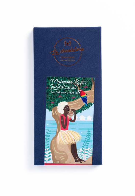 Matepono River Guadalcanal - Îles Salomon (noir 75%)