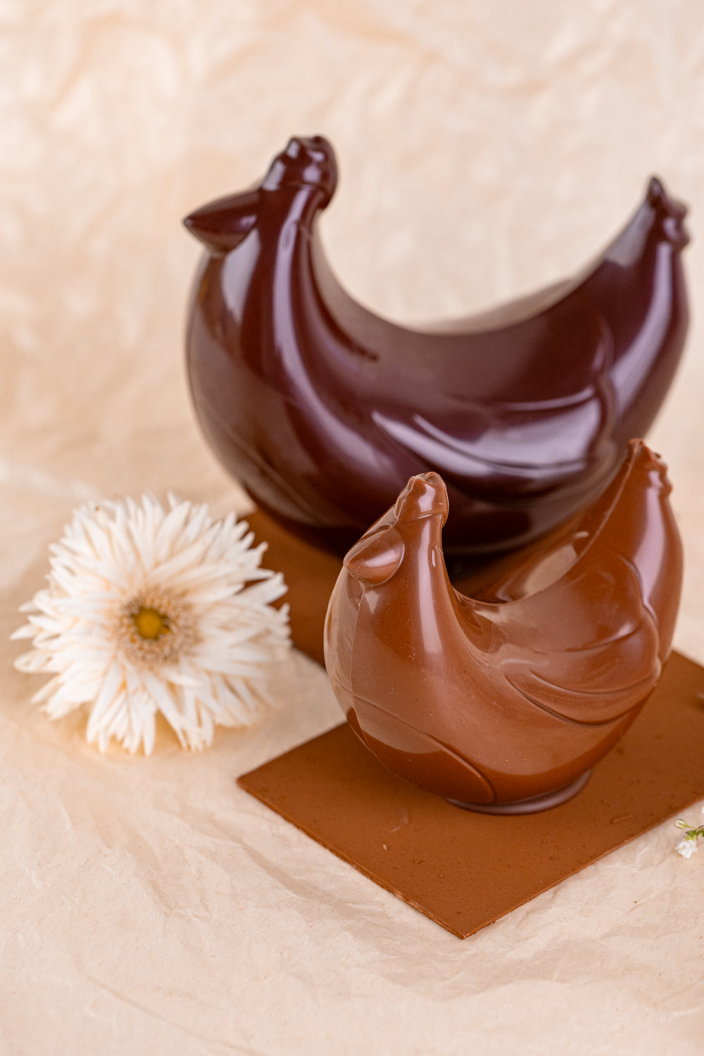 Poule garnis de fritures 🐓 — Pâques