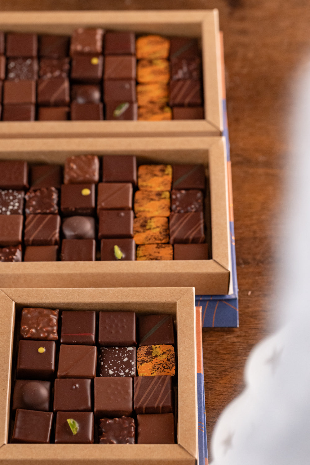 Coffret ganache et pralinés Casse-Noisette