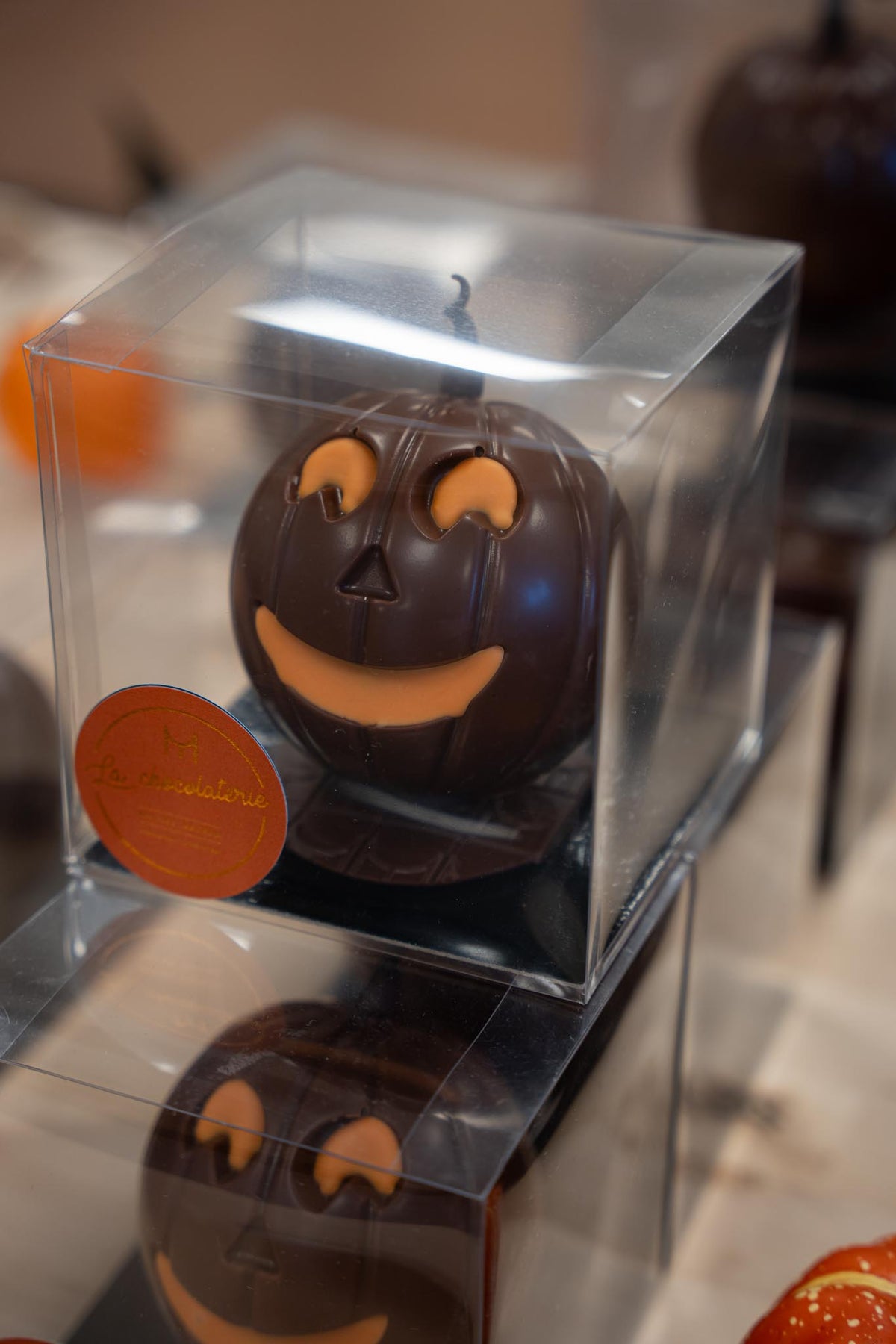 Citrouille en chocolat