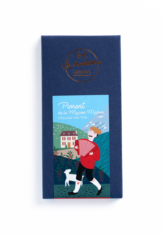 Piment de la maison Malnou - (noir 70%)