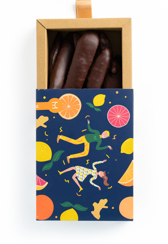 Quartiers d'oranges confites