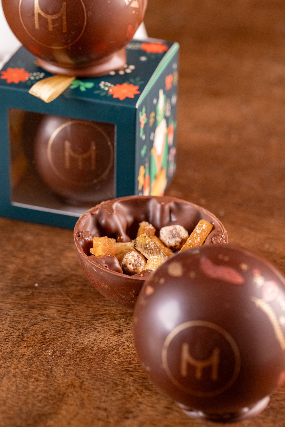 Boule de Noël Mathieu Taborcia mendiant - Casse-Noisette