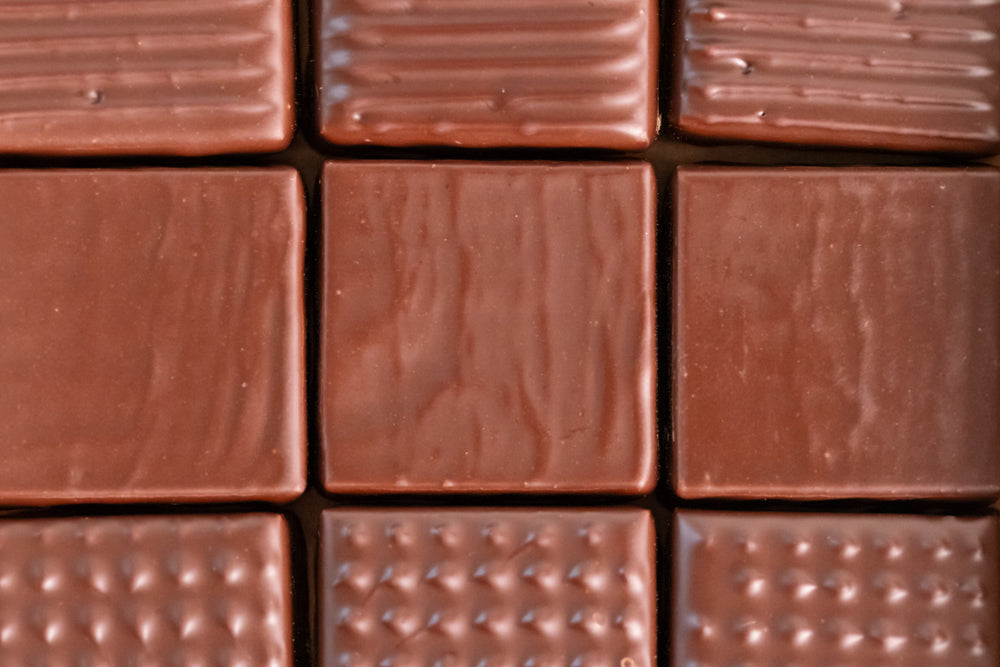 Coffret de ganaches chocolat pure origine (18 bonbons)